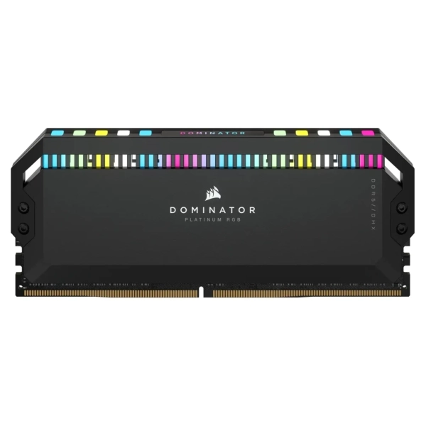 Купити Модуль пам'яті Corsair Dominator Platinum RGB Black DDR5-6200 32GB (2x16GB) (CMT32GX5M2X6200C36) - фото 3