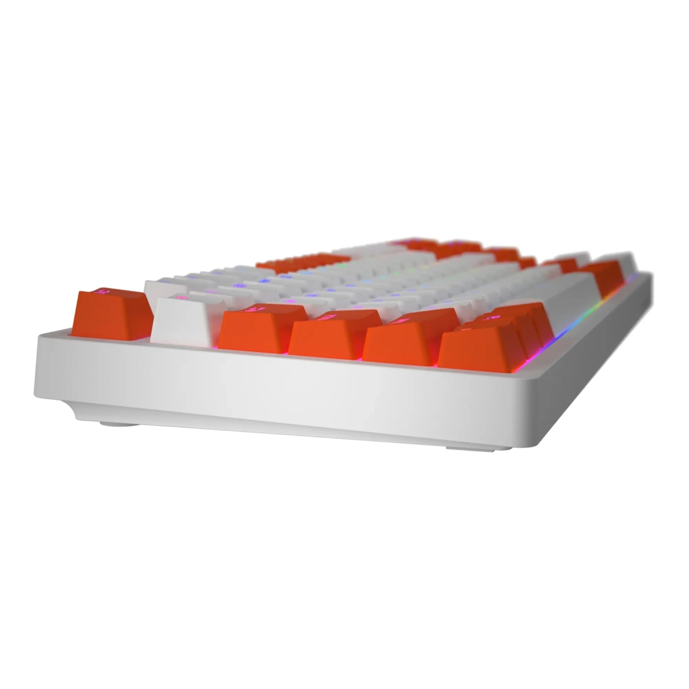 Купити Клавіатура HATOR Rockfall 2 Mecha Signature Edition White/White/Orange (HTK-521-WWO) - фото 4