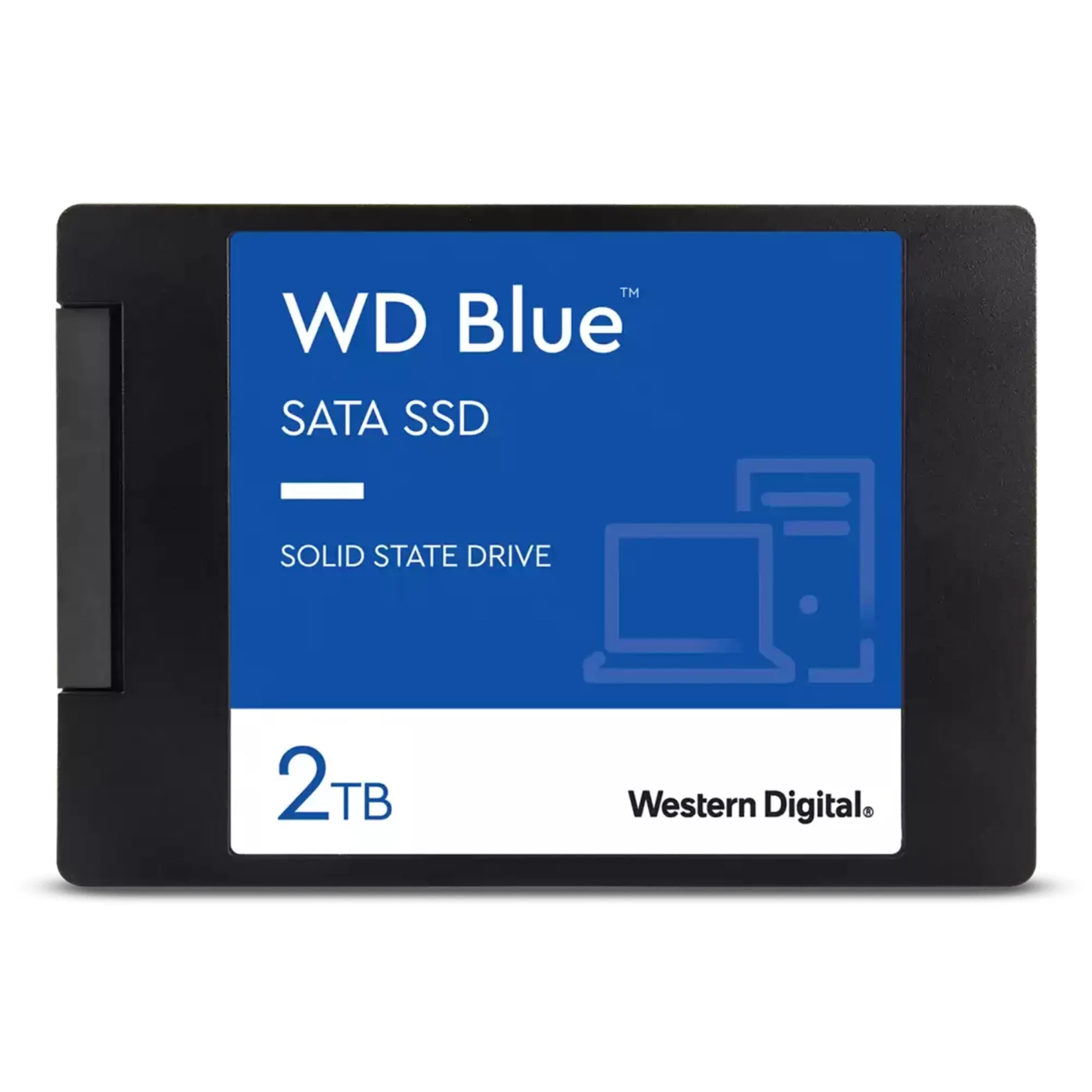 Купить SSD диск WD Blue 2TB 2,5" SATAIII 3D NAND (WDS200T2B0A) - фото 1