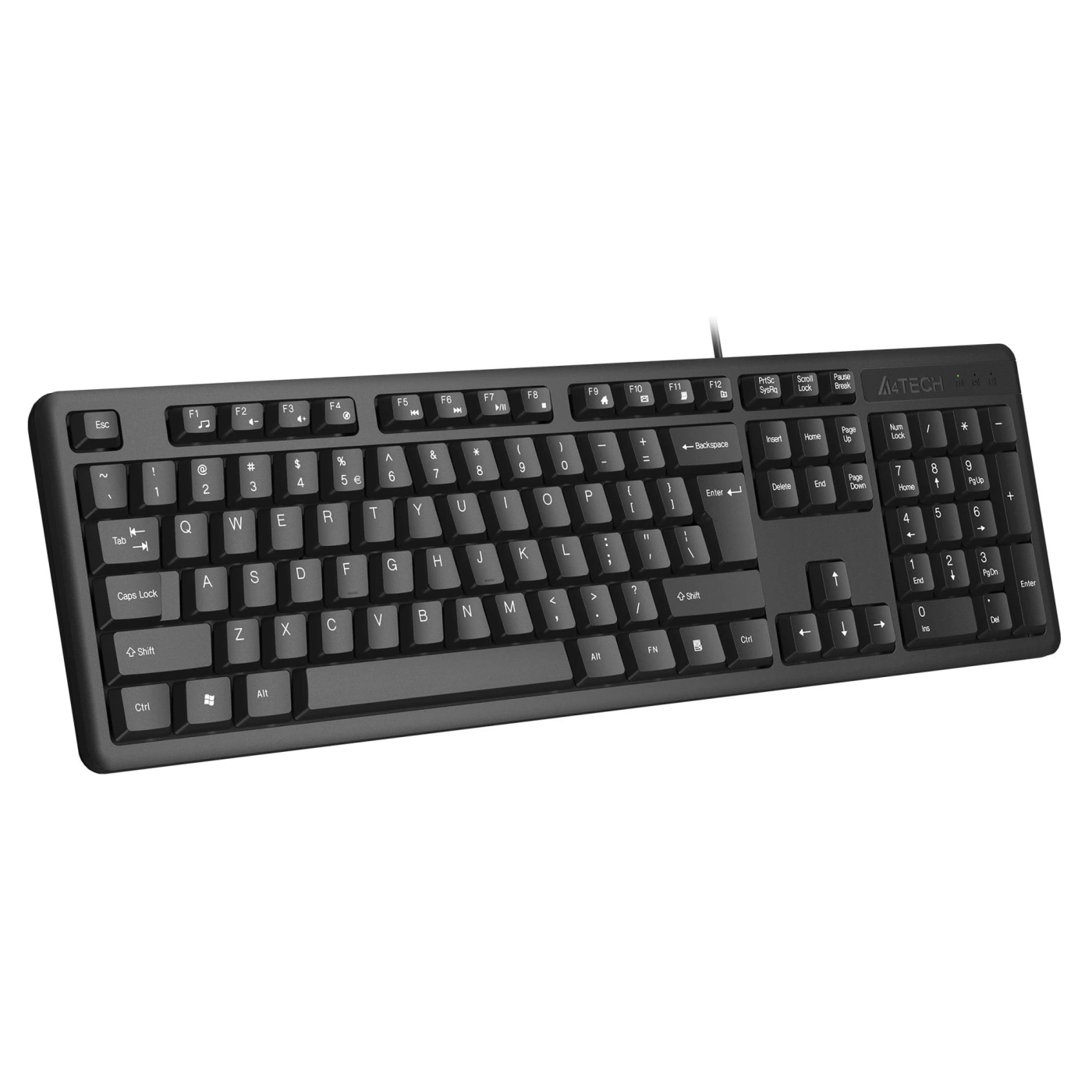Купить Клавиатура A4Tech KKS-3 USB Black - фото 2