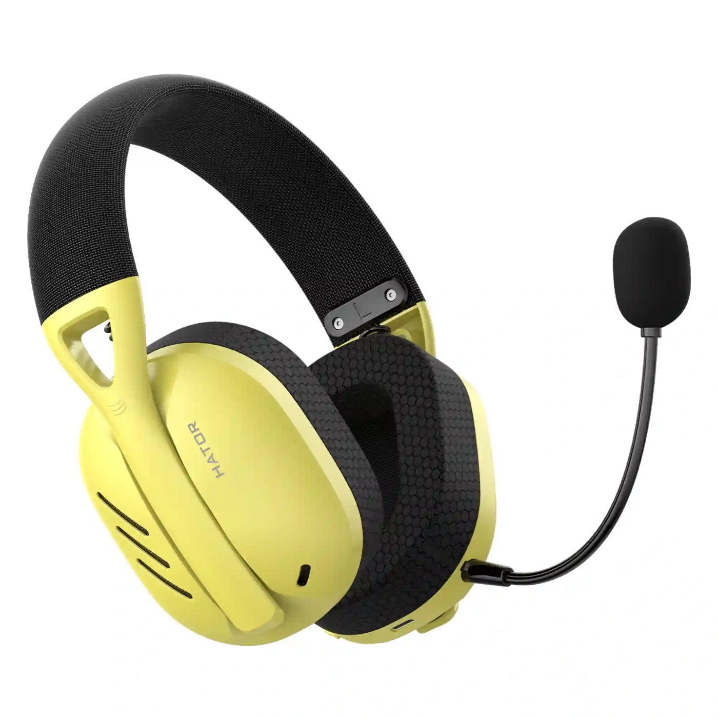 Купити Навушники HATOR Hyperpunk 2 Wireless Tri-mode Black/Yellow (HTA-857) - фото 1