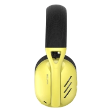 Купити Навушники HATOR Hyperpunk 2 Wireless Tri-mode Black/Yellow (HTA-857) - фото 3