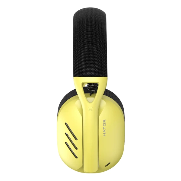 Купити Навушники HATOR Hyperpunk 2 Wireless Tri-mode Black/Yellow (HTA-857) - фото 4