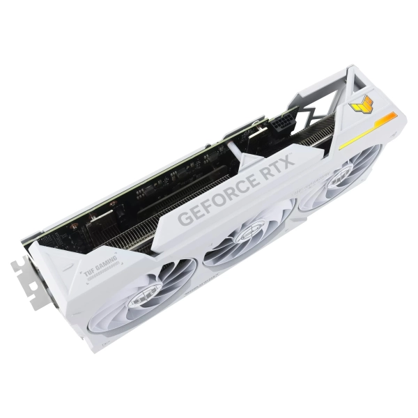 Купить Видеокарта ASUS GeForce RTX 4070 Ti SUPER TUF OC 16Gb WHITE (TUF-RTX4070TIS-O16G-WHITE-GAMING) - фото 11