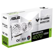 Купити Відеокарта ASUS GeForce RTX 4070 Ti SUPER TUF OC 16Gb WHITE (TUF-RTX4070TIS-O16G-WHITE-GAMING) - фото 14