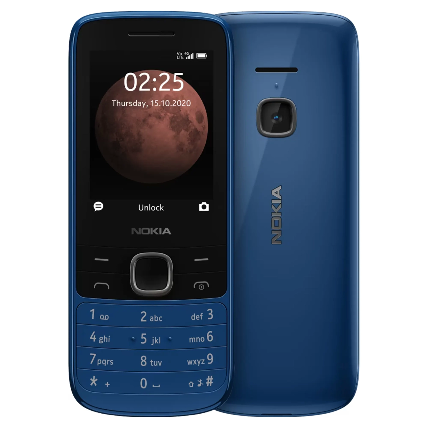 Купить Мобильный телефон Nokia 225 4G DS Blue (16QENL01A01) - фото 1