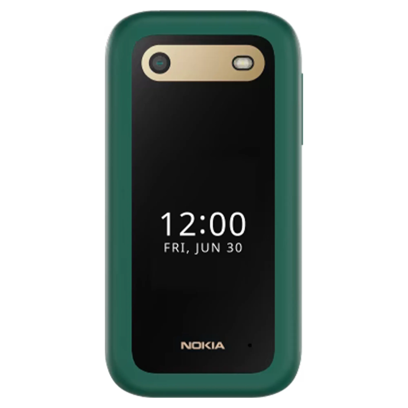 Купити Мобільний телефон Nokia 2660 Flip DS Green (1GF011PPJ1A05) - фото 2