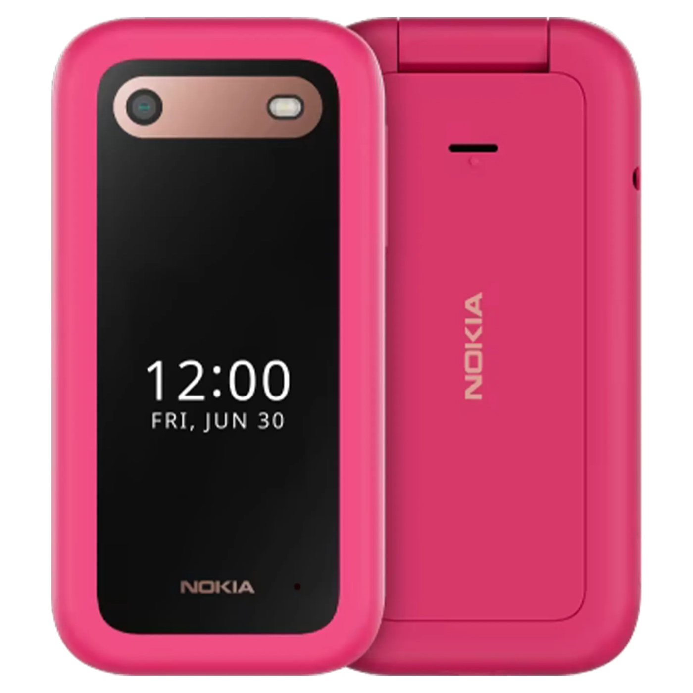 Купити Мобільний телефон Nokia 2660 Flip DS POP Pink (1GF011PPC1A04) - фото 1