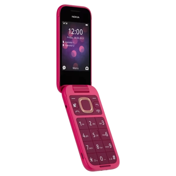 Купить Мобильный телефон Nokia 2660 Flip DS POP Pink (1GF011PPC1A04) - фото 3