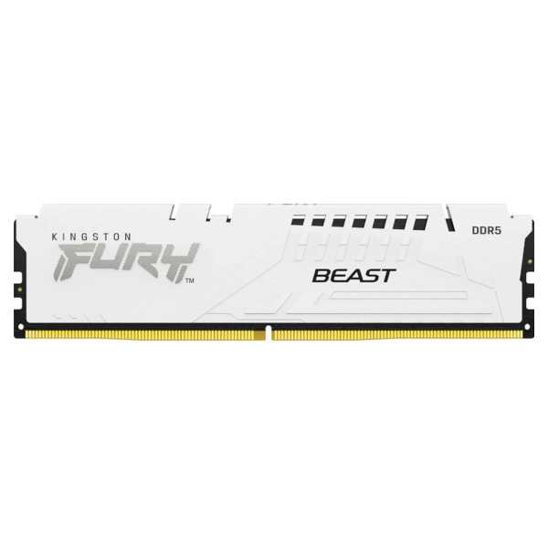 Купити Модуль пам'яті Kingston FURY Beast White DDR5-6000 16GB XMP (KF560C40BW-16) - фото 2