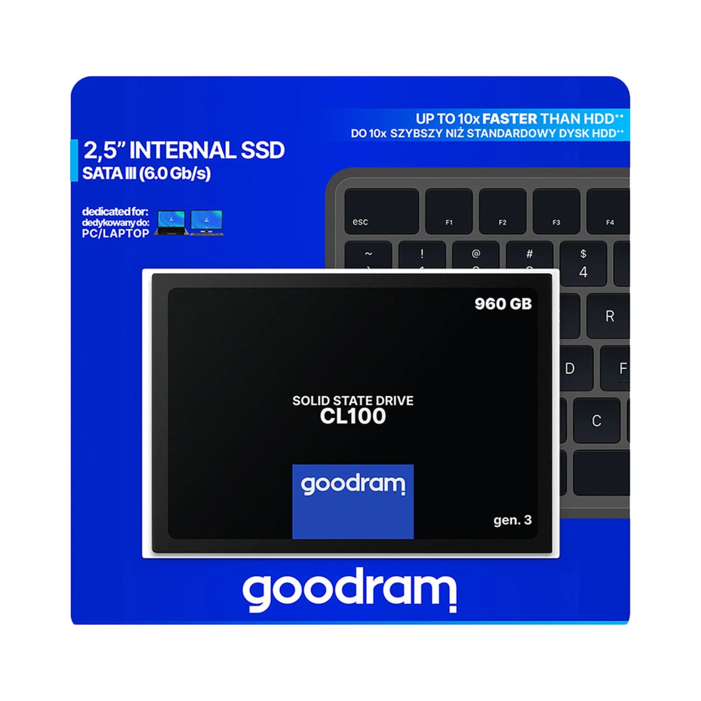 Купити SSD диск GOODRAM CL100 gen.3 960GB 2.5" SATA (SSDPR-CL100-960-G3) - фото 5