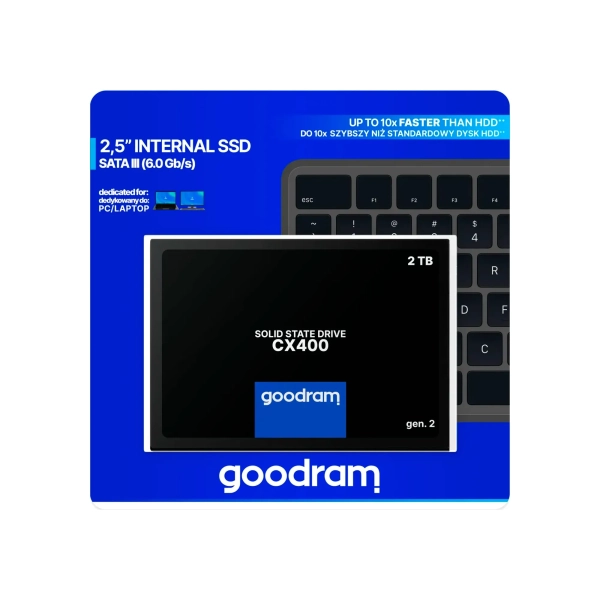 Купить SSD диск GOODRAM CX400 gen.2 2TB 2.5" SATA (SSDPR-CX400-02T-G2) - фото 6