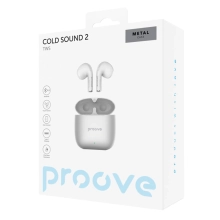 Купити Бездротові навушники Proove Cold Sound 2 TWS White-Gray (557560096) - фото 5