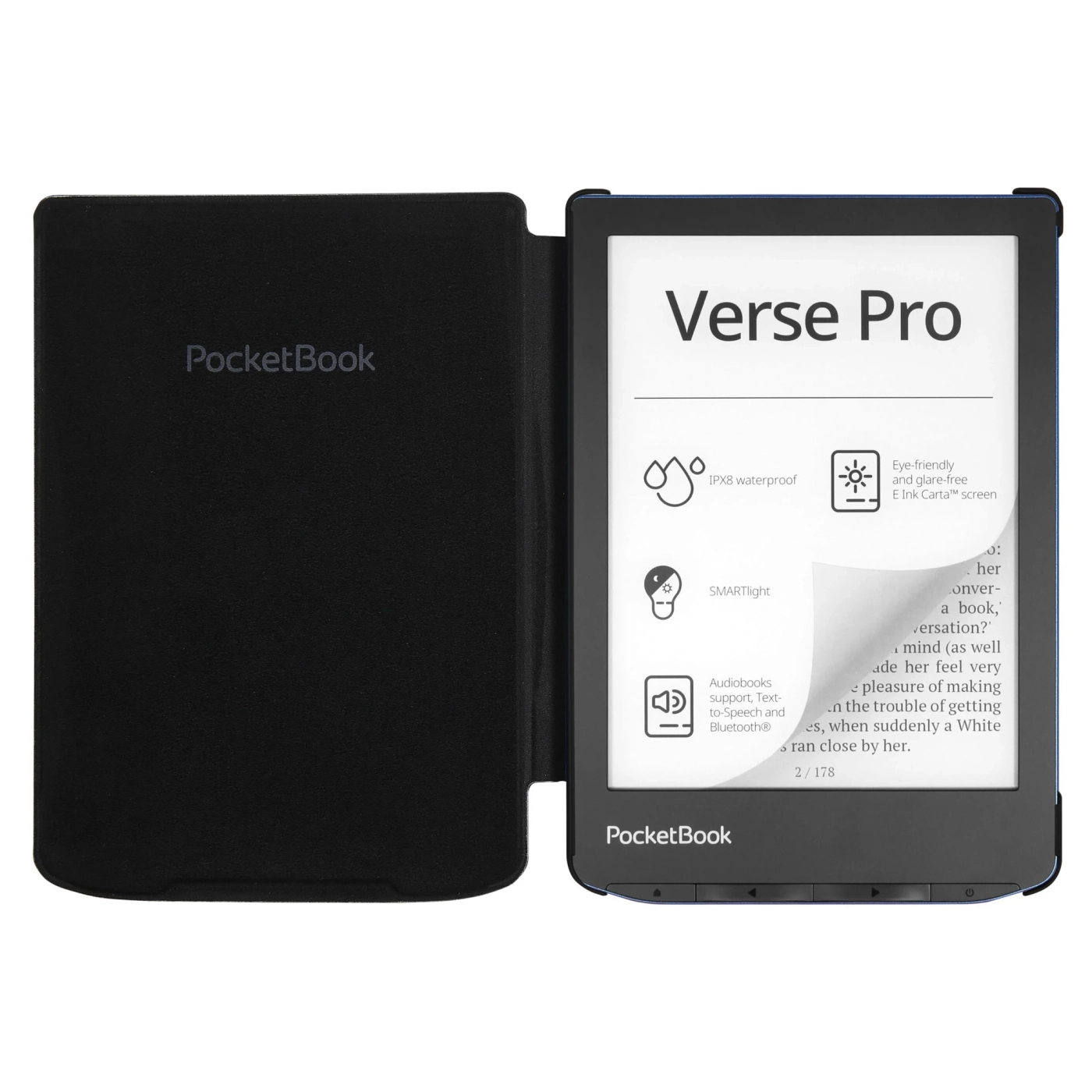 Купити Чохол PocketBook 629_634 Shell series, чорний (H-S-634-K-CIS) - фото 7