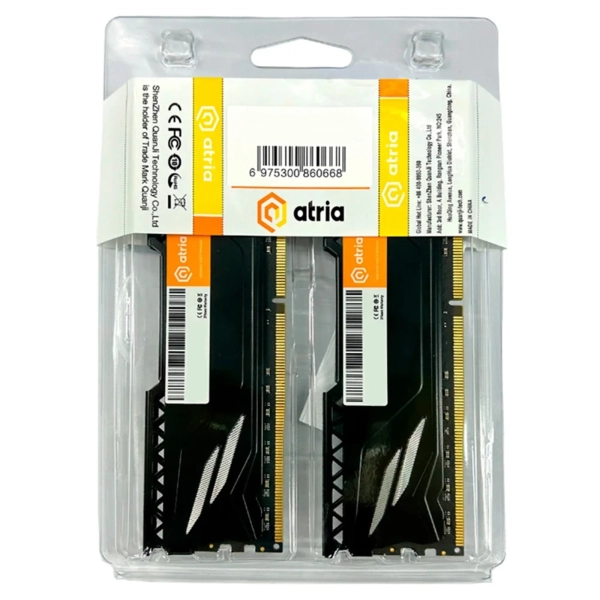 Купить Модуль памяти ATRIA DDR4-3200 16GB (2x8GB) (UAT43200CL18BK2/16) - фото 3