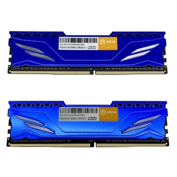 Купити Модуль пам'яті ATRIA DDR4-3600 16GB (2x8GB) (UAT43600CL18BLK2/16) - фото 2