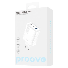 Купить Зарядное устройство Proove Speed Surge Gan 65W (USB+2 Type-C) (WCSS60120002) - фото 3