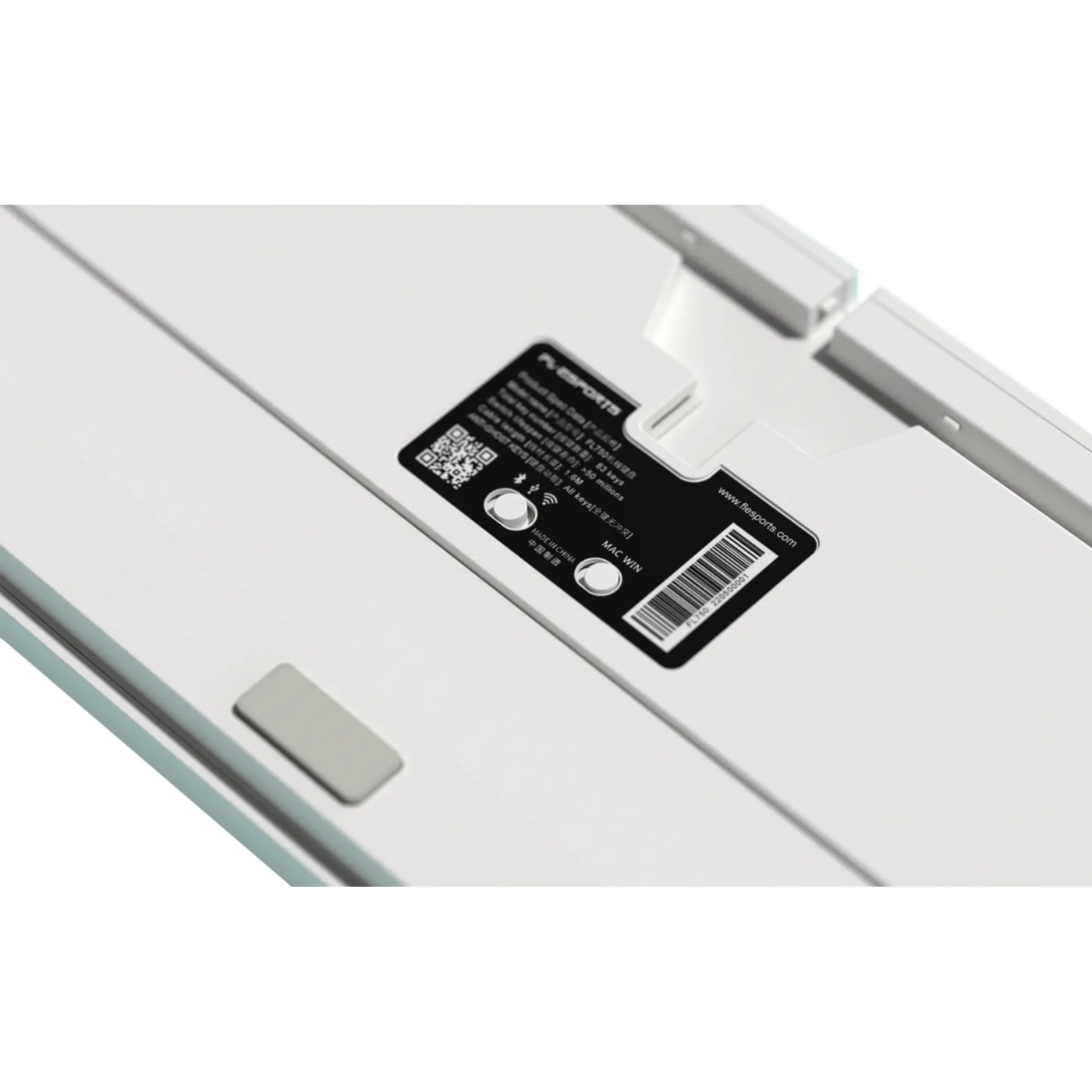Купить Клавиатура FL ESPORTS FL750 SAM Marshmallow Kailh MX Cool Mint Three-Mode (FL750SAM-4599) - фото 7