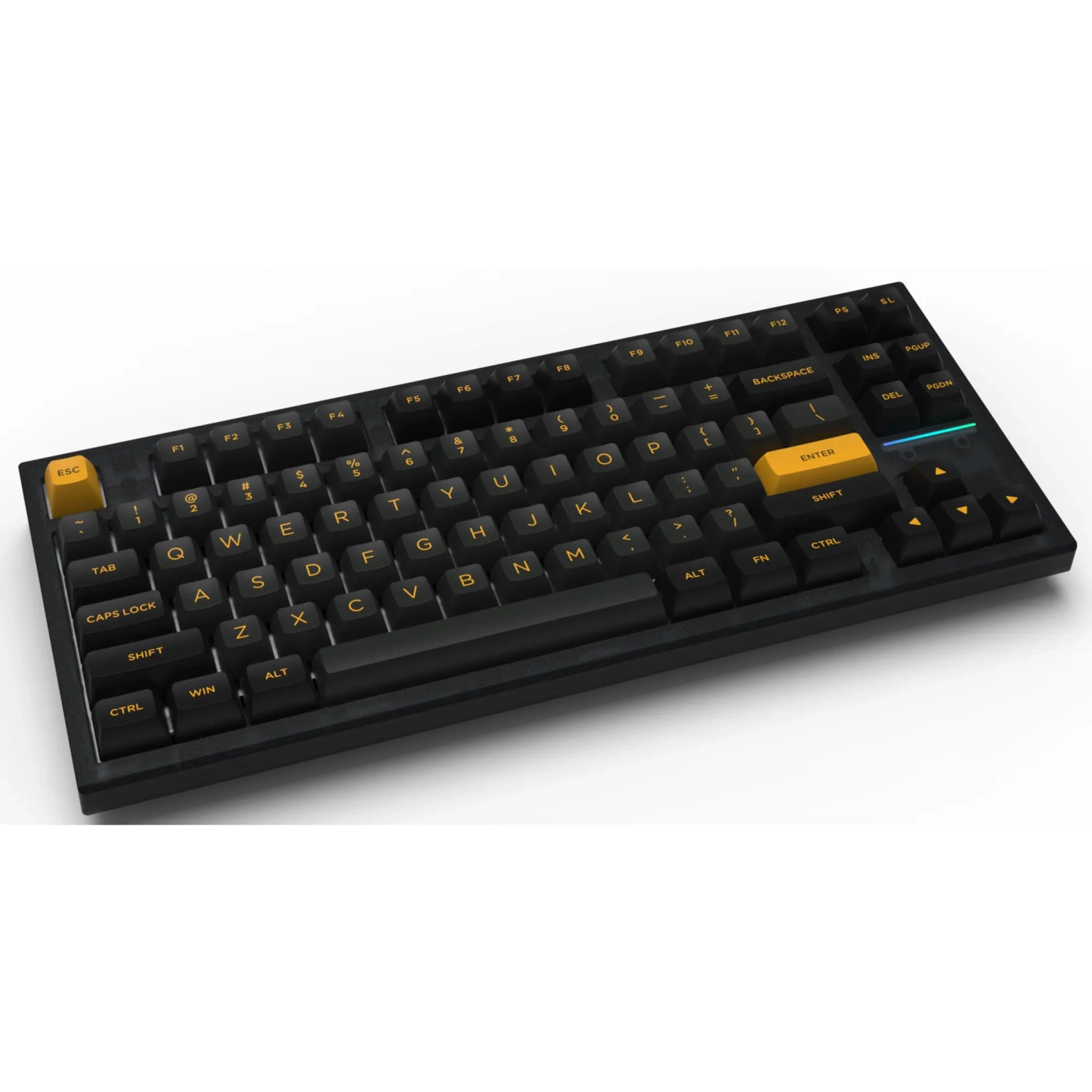 Купить Клавиатура FL ESPORTS FL750 SAM Polar night Black Kailh MX Cool Mint Three-Mode (FL750SAM-4912) - фото 9