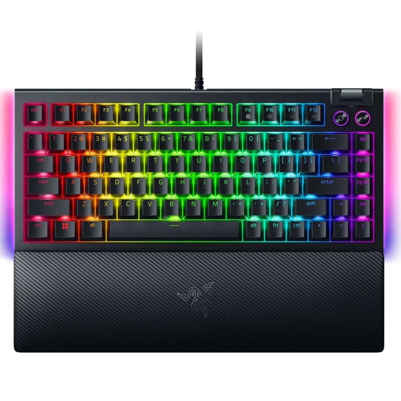 Купити Клавіатура RAZER BlackWidow V4 75% Black (RZ03-05000100-R3M1) - фото 1