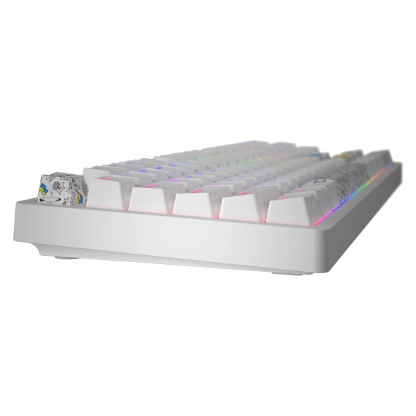 Купити Клавіатура механічна HATOR Rockfall 2 Mecha TKL Authentic Edition White (HTK-531) - фото 4