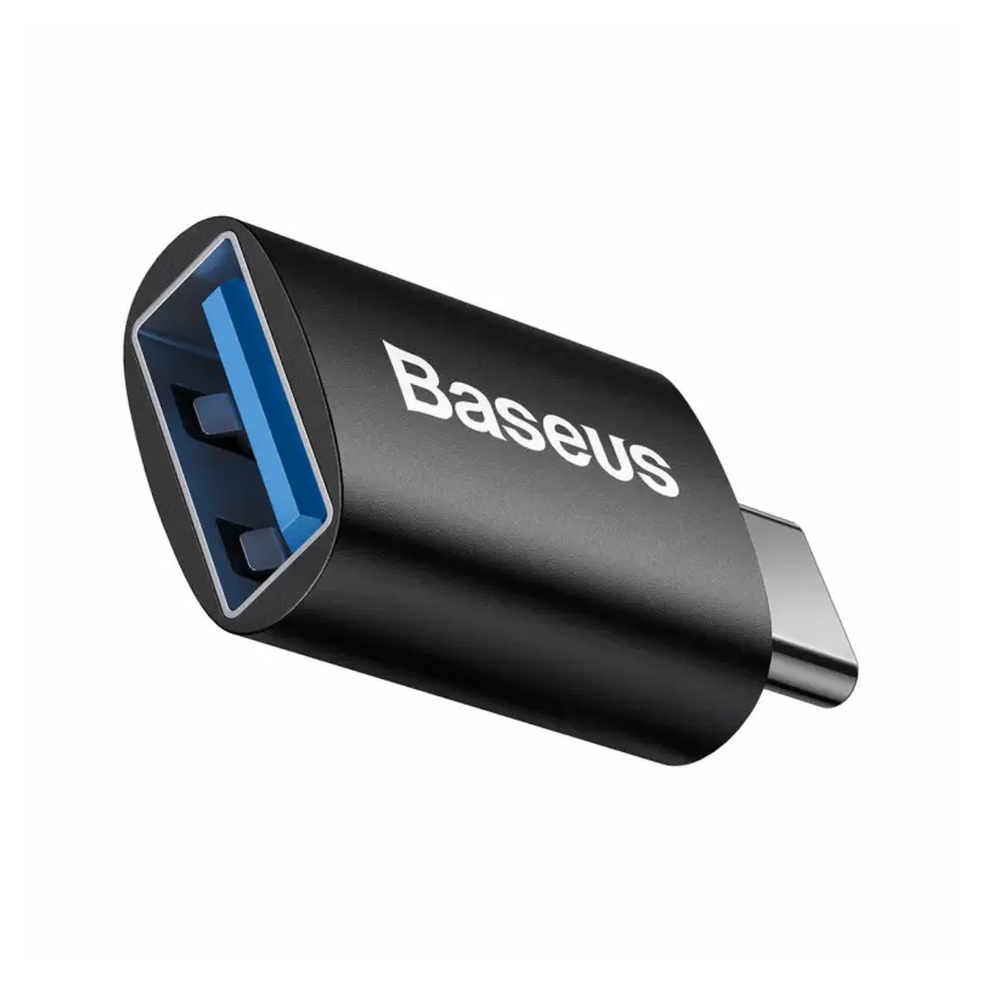Купити Адаптер Baseus Ingenuity Series Mini OTG Adaptor Type-C to USB-A 3.1 Black (ZJJQ000001) - фото 1