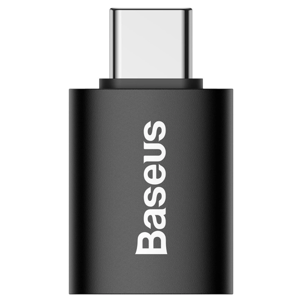 Купити Адаптер Baseus Ingenuity Series Mini OTG Adaptor Type-C to USB-A 3.1 Black (ZJJQ000001) - фото 2
