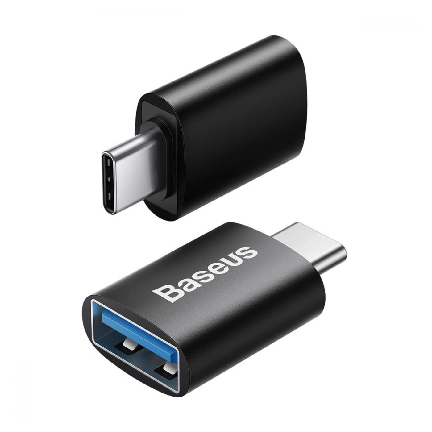 Купити Адаптер Baseus Ingenuity Series Mini OTG Adaptor Type-C to USB-A 3.1 Black (ZJJQ000001) - фото 3