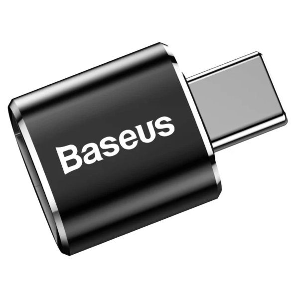 Купити Адаптер Baseus USB Female To Type-C Male Adapter Converter Black (CATOTG-01) - фото 4