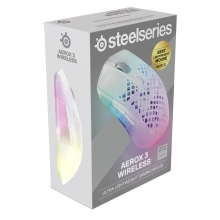 Купить Мышь SteelSeries Aerox 3 Wireless Ghost (62610) - фото 6