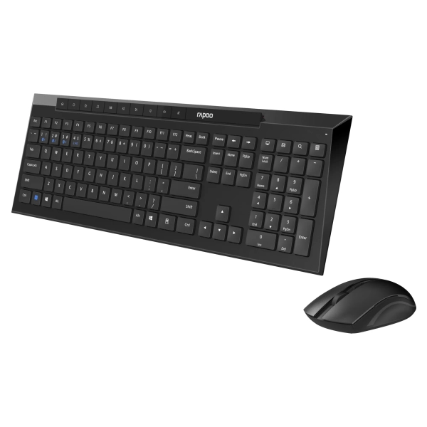 Купити Комплект клавіатура та мишка RAPOO 8210M Wireless Black - фото 3
