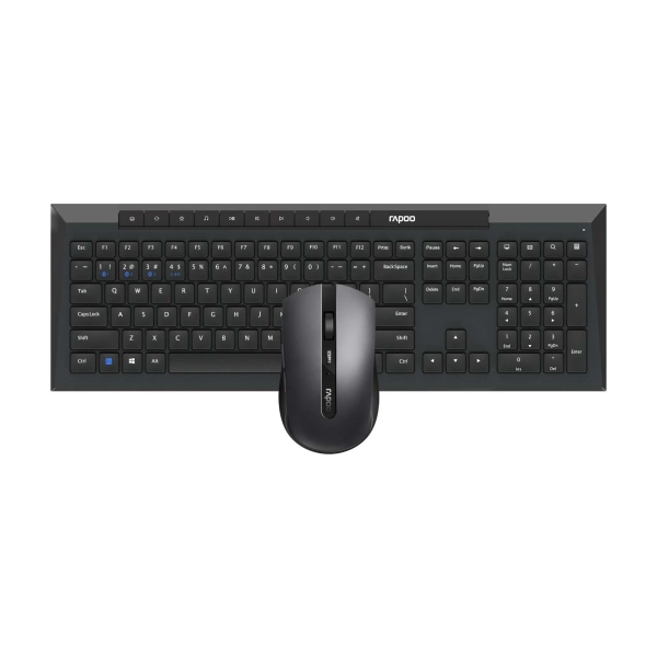 Купити Комплект клавіатура та мишка RAPOO 8210M Wireless Black - фото 5