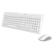 Купити Комплект клавіатура та мишка RAPOO 8210M Wireless White - фото 3