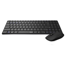 Купить Комплект клавиатура и мышь RAPOO 9300M Wireless Black - фото 4