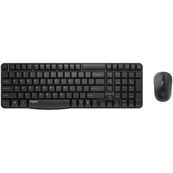 Купить Комплект клавиатура и мышь RAPOO X1800S Wireless Black - фото 2