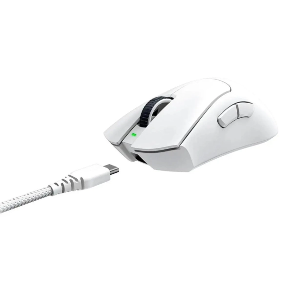 Купить Мышь RAZER DeathAdder V3 Pro Wireless White (RZ01-04630200-R3G1) - фото 2