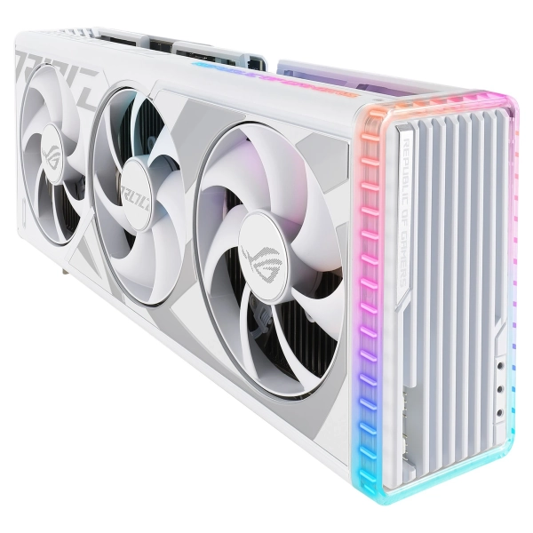 Купить Видеокарта ASUS ROG Strix GeForce RTX 4080 SUPER 16GB GDDR6X White OC Edition (ROG-STRIX-RTX4080S-O16G-WHITE) - фото 9