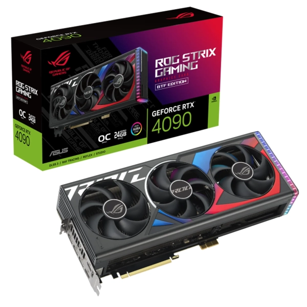 Купити Відеокарта ASUS ROG Strix GeForce RTX 4090 BTF 24GB GDDR6X (ROG-STRIX-RTX4090-O24G-BTF-GAMING) - фото 11