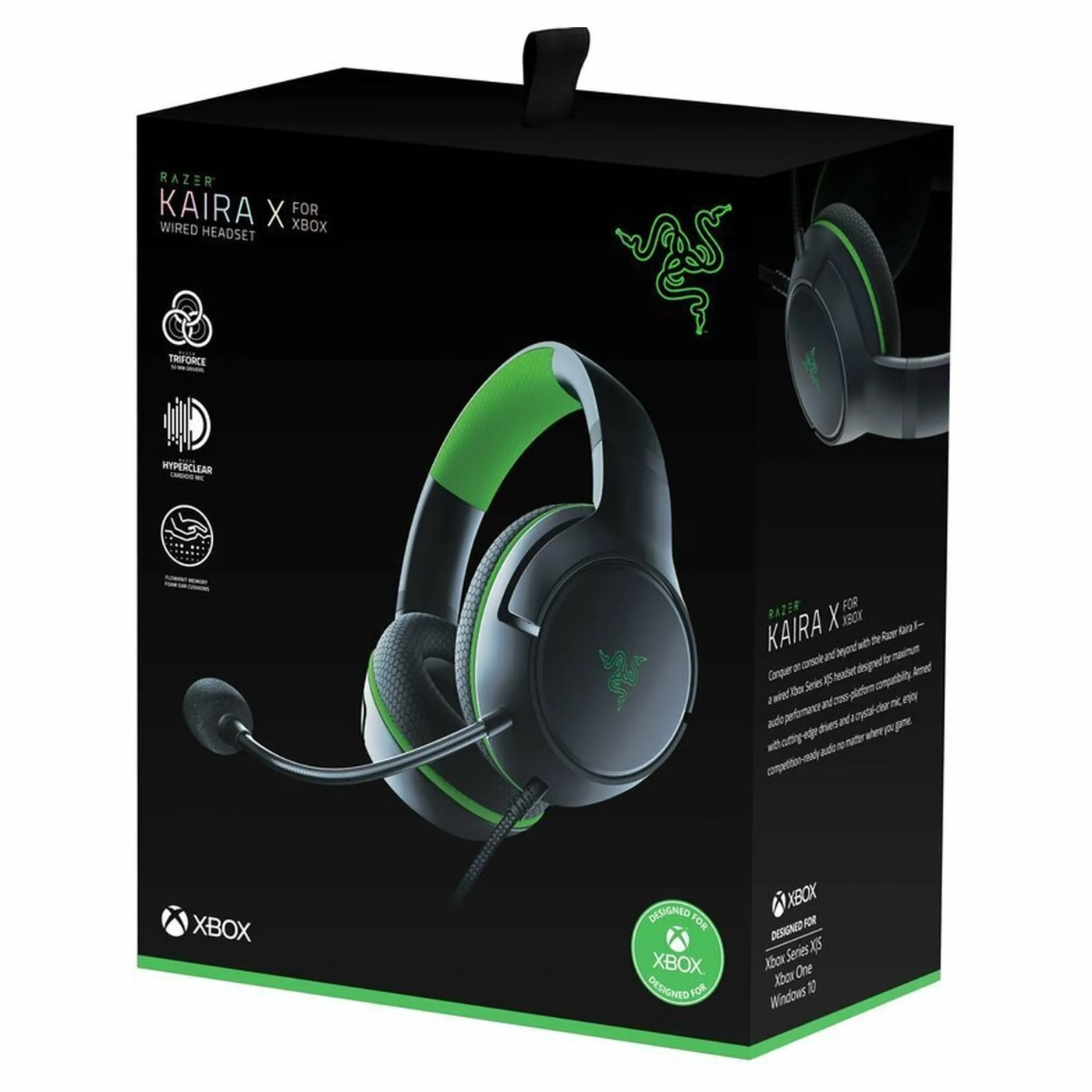 Купити Навушники RAZER Kaira X for Xbox Black (RZ04-03970100-R3M1) - фото 4