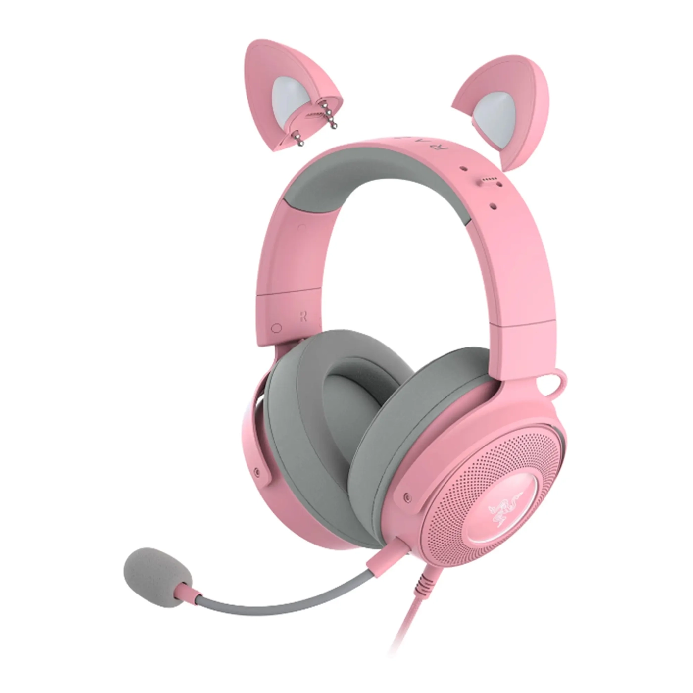 Купить Наушники Razer Kraken Kitty V2 Pro Quartz (RZ04-04510200-R3M1) - фото 2