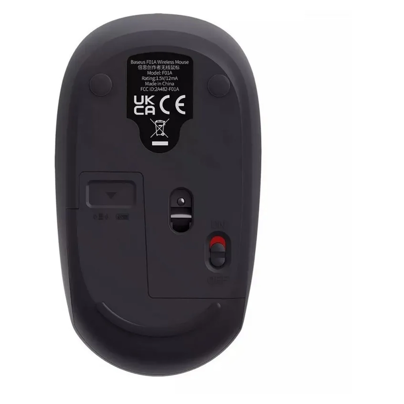 Купить Мышь Baseus F01A Wireless Mouse Frosted Gray (B01055502833-00) - фото 6