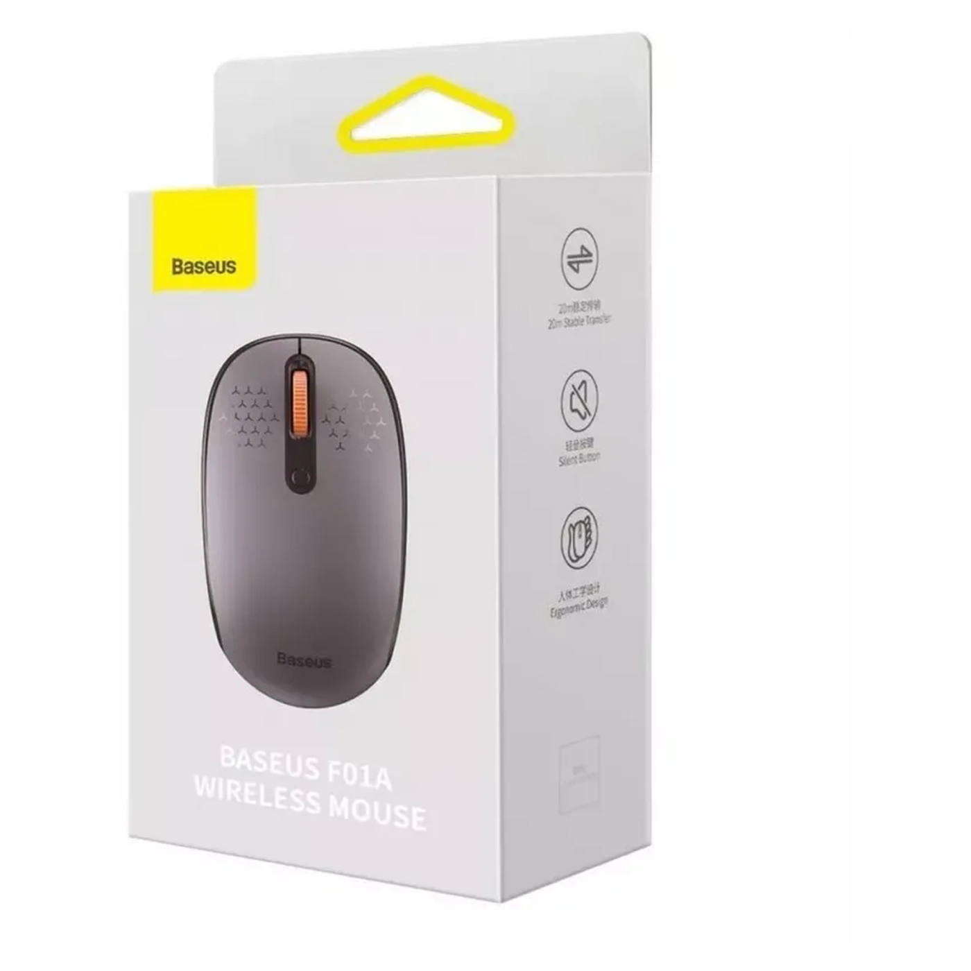 Купить Мышь Baseus F01A Wireless Mouse Frosted Gray (B01055502833-00) - фото 7