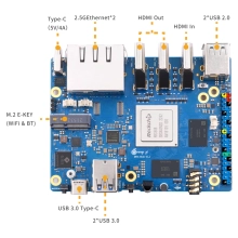 Купити Одноплатний комп'ютер Orange Pi 5 PLUS 4GB (SBC-OPI-5PLUS-4GB) - фото 6