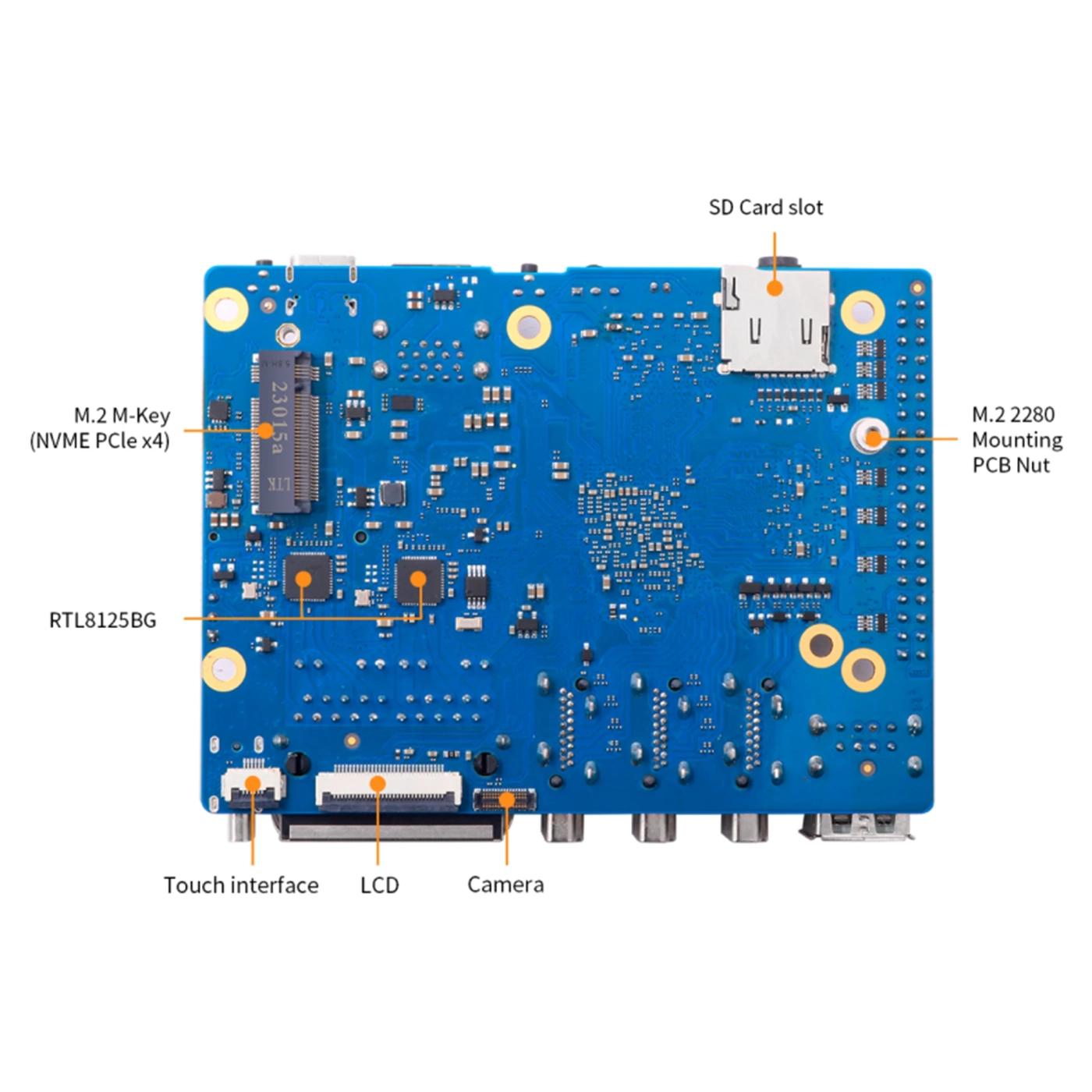 Купить Одноплатный компьютер Orange Pi 5 PLUS 4GB (SBC-OPI-5PLUS-4GB) - фото 7