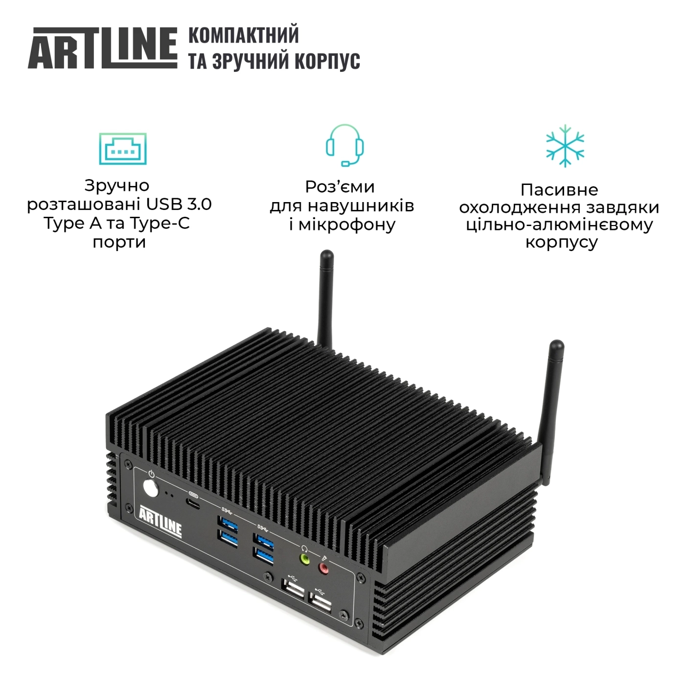 Купить Неттоп ARTLINE Business B12Silent Windows 11 Pro (B12Silentv42Win) - фото 2