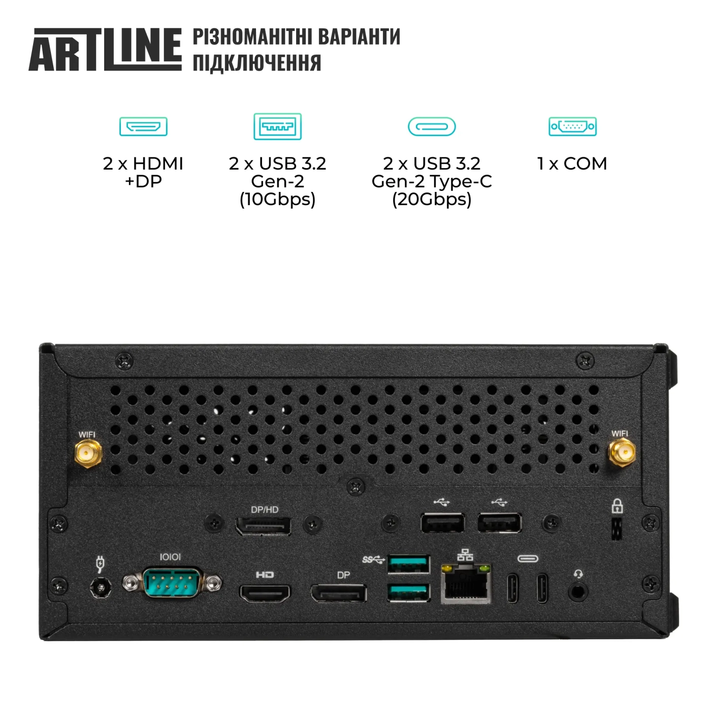 Купити Неттоп ARTLINE Business B18 Windows 11 Pro (B18v01Win) - фото 4