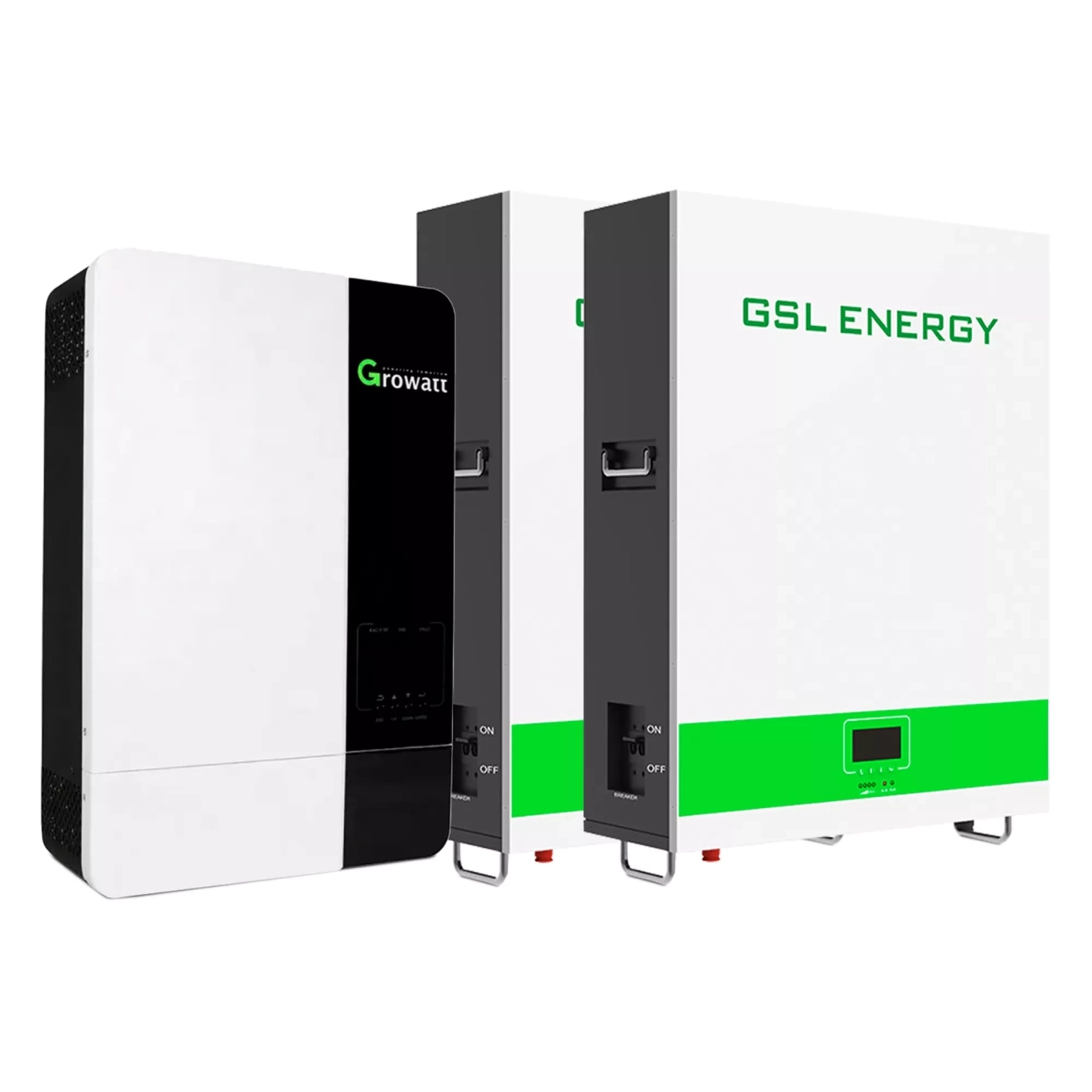 Купить Система хранения энергии GROWATT SPF5000ES-2GS10.24K-LFP-W 5kW 10.24kWh 2BAT LiFePO4 6500 циклов - фото 1
