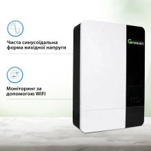 Купить Система хранения энергии GROWATT SPF5000ES-2GS10.24K-LFP-W 5kW 10.24kWh 2BAT LiFePO4 6500 циклов - фото 3