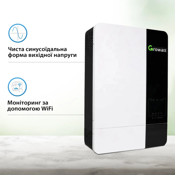 Купить Система хранения энергии GROWATT SPF5000ES-2GS10.24K-LFP-W 5kW 10.24kWh 2BAT LiFePO4 6500 циклов - фото 3
