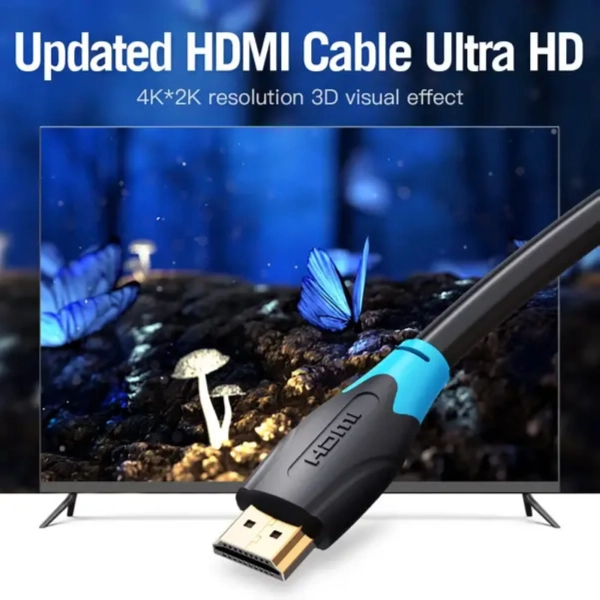 Купить Кабель Vention HDMI-HDMI v2.0, 2м (AACBH) - фото 4